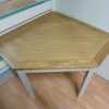 New Solid Oak & Linen Painted Large Corner Desk *Barker & Stonehouse* - Image 6