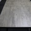 New Contemporary Reclaimed Wood & Metal Ext. Dining Table *DFS Furniture Store* - Image 5