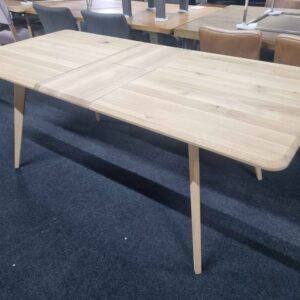 New Scandinavian Solid Oiled Oak Extending Dining Table 1.6-2M *Arighi Bianchi*