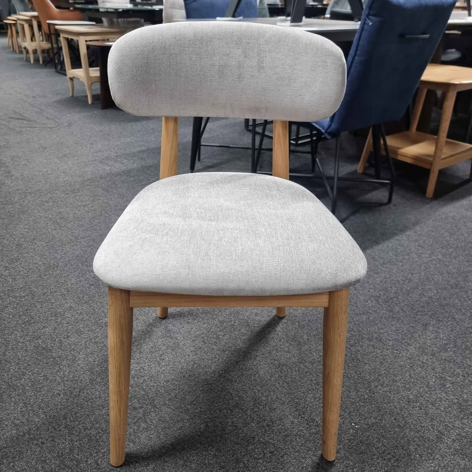 New 4 x Retro Solid Oak Scandinavian Dining Chairs *Furniture Village Stockholm* - Image 2