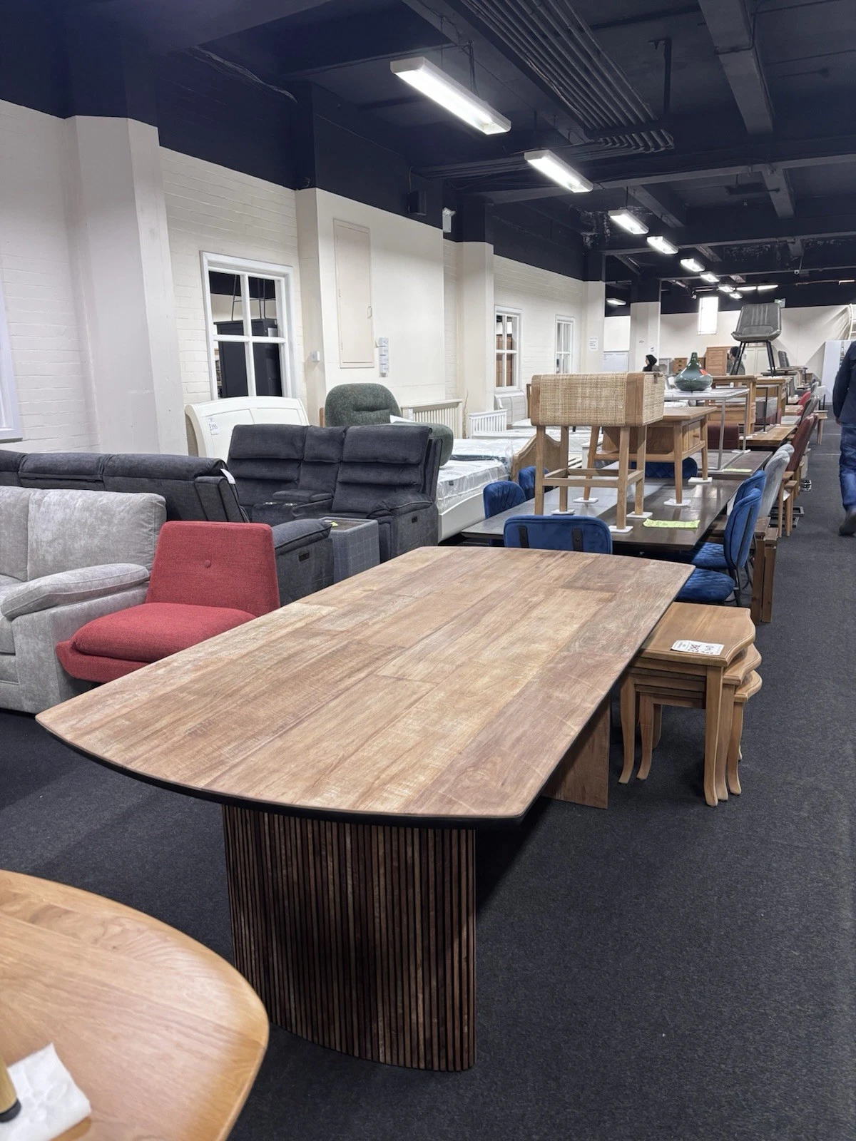 Barker & Stonehouse Reclaimed Teak Dining Table 2M
