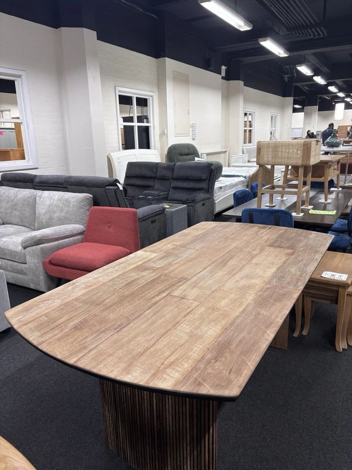 Barker & Stonehouse Reclaimed Teak Dining Table 2M - Image 4