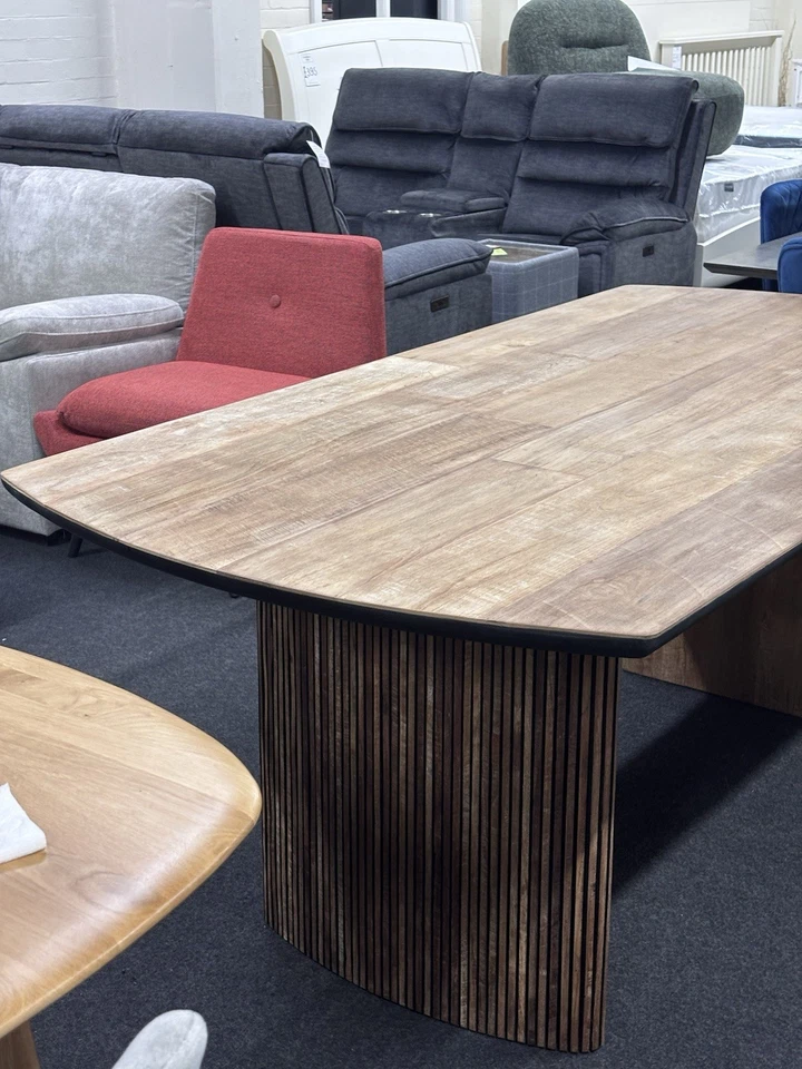 Barker & Stonehouse Reclaimed Teak Dining Table 2M - Image 7