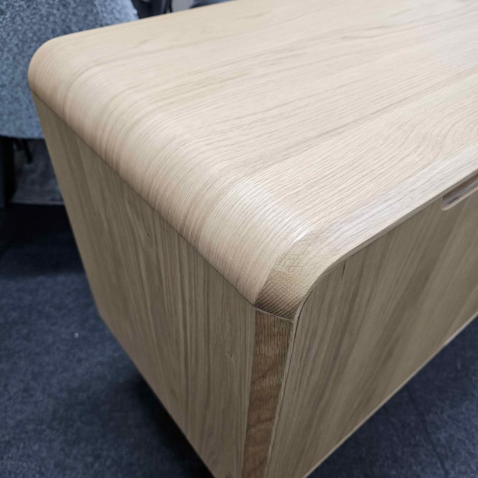 New Large Scandinavian Light Oak 2 Door 3 Drawer Sideboard *G Plan Winchester* - Image 6