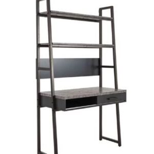 New Furniture Village Moon Industrial Concrete Metal Wall Desk