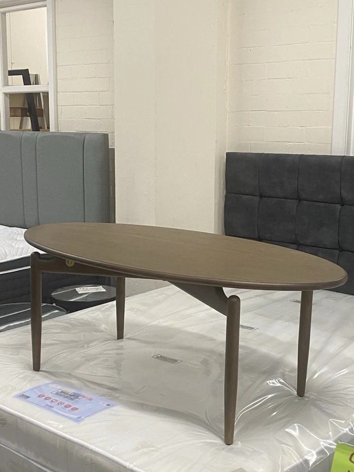 Furniture Village New G Plan Marlow Walnut Dark Oak Coffee Table 1.2M - Image 3