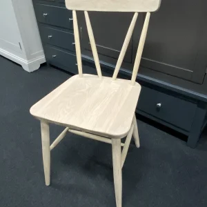 New 6 x Christopher Pratts Pale Solid Oak Dining Chairs